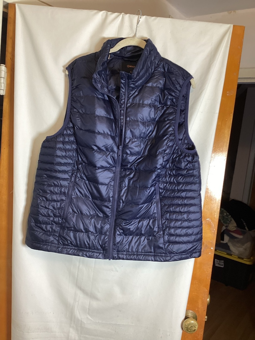 Quince Responsible Down puffer vest water repellent Sz XL NWT